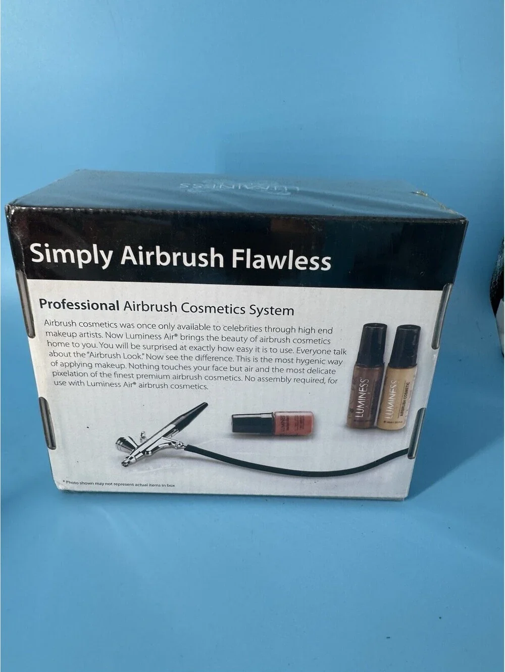 Luminess Air Professional Cosmetic Airbrush System PC-250GD NEW Sealed + Makeup